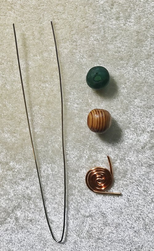 Nancy Chase's Spiral Times Bracelet - Making the Spirals, Contemporary Wire Jewelry, Spirals, Wire Spiral, Spiral Wire Wrap, cut the wire to length